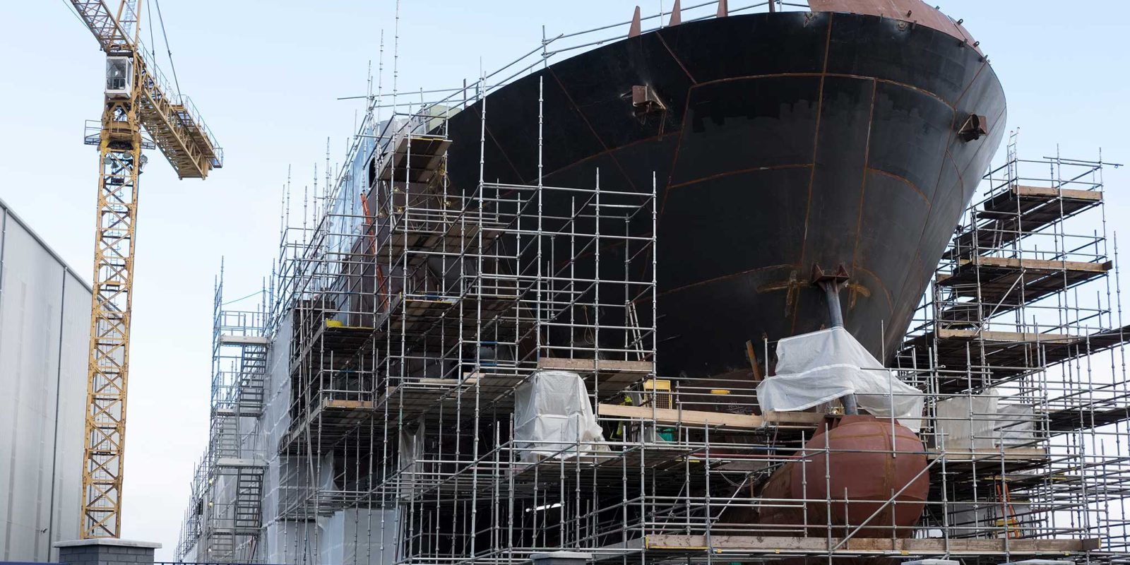 Bleiproduktion für die Schifffahrtsbranche